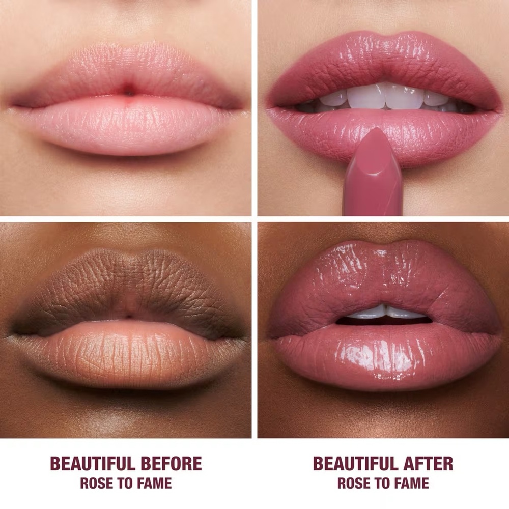 Charlotte Tilbury ‘Rose To Fame’ K.I.S.S.I.N.G Lipstick - Picture 4 of 6